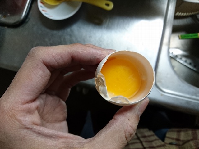 卵黄のみを使用